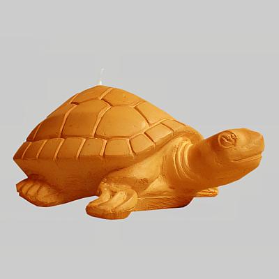 Sculpture candle Turtle, 2.8 by 3.9 by 5.9 in., burns approx. 26 hours