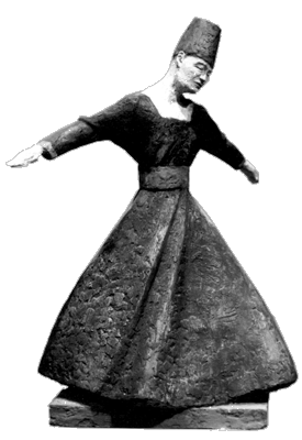 Angelika Kienberger, Trance, 1998, Gie&szlig;keramik, 51x45x33 cm